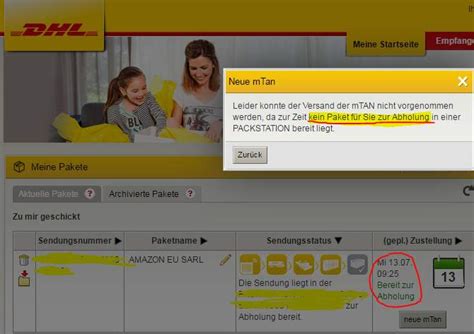 was passiert wenn man ein paket nicht abholt